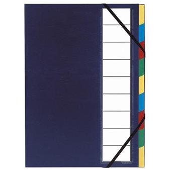 Trieur Exacompta Rigide Ordonator 9 Compartiments assortis - 1